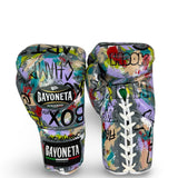Bayoneta PuLat Gloves - Exclusive Custom Urban Art "Boxing” Hand Painted