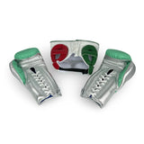 Sparring Set - Green Mint/ Metallic Silver