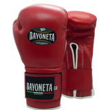 Bayoneta Premium MX - Guantes de Pelo de Caballo - Rojo/ Blanco