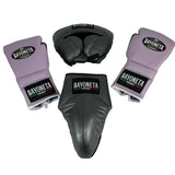 Full Sparring Set - Lila/ White/ Oxford
