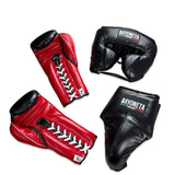 Full Sparring Set - Black/ Red