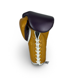 Bayoneta MX Latex Gloves - Purple/ Caramel Gold