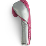 Bayoneta Premium PuLat Horse Hair Gloves - Pink/ Silver/ White