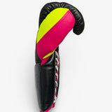 Bayoneta Premium PuLat Horse Hair Gloves - Black/ Neon Pink/ Neon Yellow