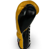 Bayoneta Premium Guantes Multicapa + HH - Dorado Caramelo/ Negro