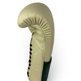 No Boxing No Life Training Gloves - Cream/ Pine Green/ Black/ Metallic Rose Gold