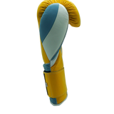 Bayoneta Premium Guantes Multicapa + HH - Amarillo/ Azul Cielo/ Blanco