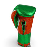 Bayoneta Premium Multicapa  + HH - Verde Metálico/ Naranja/ Blanco