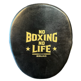 No Boxing No Life Precision Mitts - Gold/ Black