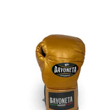 Bayoneta MX Horse Hair Fight Gloves - Caramel Gold/ Black