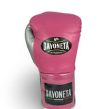 Bayoneta Premium PuLat Horse Hair Gloves - Pink/ Black/ Silver/ White