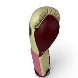 No Boxing No Life Training Gloves - Cream/ Pink/ Burgundy