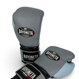 Bayoneta Premium Multilayer Horse Hair Gloves - Light Gray/ Sky Blue