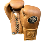 No Boxing No Life Training Gloves - Brown