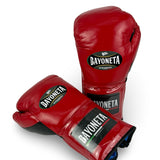 Guantes de pelo de caballo Bayoneta Premium PuLat - Rojo/ Negro