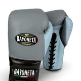 Bayoneta Premium Multilayer Horse Hair Gloves - Light Gray/ Sky Blue