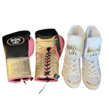 No Boxing No Life Kit - Black/ Baby Pink/ Metallic Rose Gold/ White/ Gold