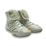 Pre Order: No Boxing No Life - Boxing Boots - Cream