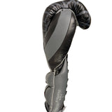 Bayoneta PuLat Gloves - Exclusive Custom "Spiderman Symbiote" Hand Painted - Black/ Gray