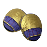 No Boxing No Life Precision Mitts - Lila/ Metallic Gold
