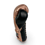 Bayoneta Premium Multilayer Horse Hair Gloves - Metallic Rose Gold/ Black