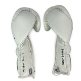 Bayoneta MX Latex Gloves - Exclusive Custom "Koi Rising" Hand Painted - White