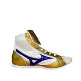 Mizuno EZ Spectra Low Cut - Boxing Boots - Gold/ White/ Blue