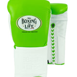 No Boxing No Life Training Gloves - Apple Green/ White