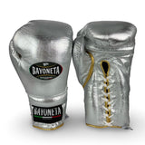 Bayoneta Premium Multilayer Horse Hair Gloves - Metalic Silver/ Metalic Gold