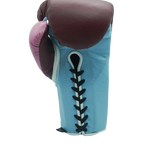 No Boxing No Life Fight Gloves - Canelo Edition - Burgundy/ White/ Pink/ Sky Blue
