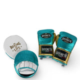 Fight Training Bundle - Gold/ Metallic Aqua/ Metallic Teal/ White