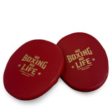 No Boxing No Life Manoplas de Precisión - Dorado/ Rojo