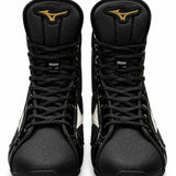 Mizuno EZ Spectra Mid Cut - Botas de boxeo - Azul/ Amarillo