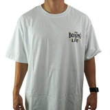 White Oversize T-shirt - No Boxing No Life