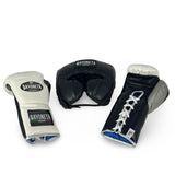 Sparring Set - White/ Black/ Light Gray Metallic