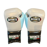 Bayoneta Premium Multilayer Horse Hair Gloves - Light Gray/ Sky Blue/ Black