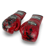 Bayoneta Premium PuLat Horse Hair Gloves - Exclusive Custom "Savage Gladiator” Hand Painted
