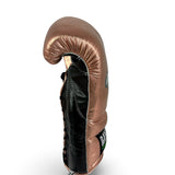 Bayoneta Premium Multilayer Horse Hair Gloves - Metallic Rose Gold/ Black