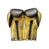 No Boxing No Life Fight Gloves - Black/ Gold