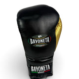Bayoneta Premium Multilayer Horse Hair Gloves - Black/ Metallic Gold