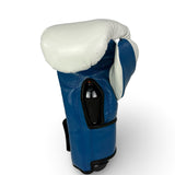 Bayoneta MX Latex Training Gloves - White/ Saphire Blue