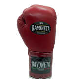 Bayoneta Premium MX - Guantes de Pelo de Caballo - Rojo/ Blanco