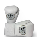 No Boxing No Life Guantes de Pelea - Blanco