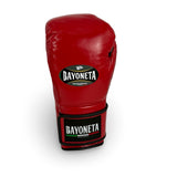 Bayoneta Premium PuLat Horse Hair Gloves - Red/ Black