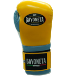 Bayoneta Premium Guantes Multicapa + HH - Amarillo/ Azul Cielo/ Blanco