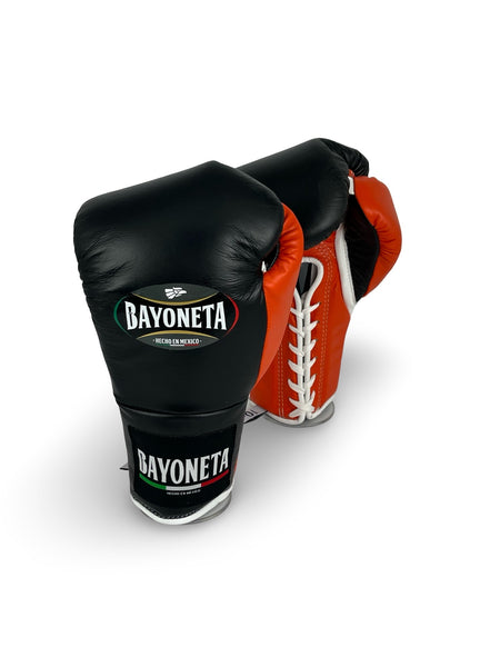 Bayoneta MX Latex Gloves - Orange/ Black Boxing Gloves
