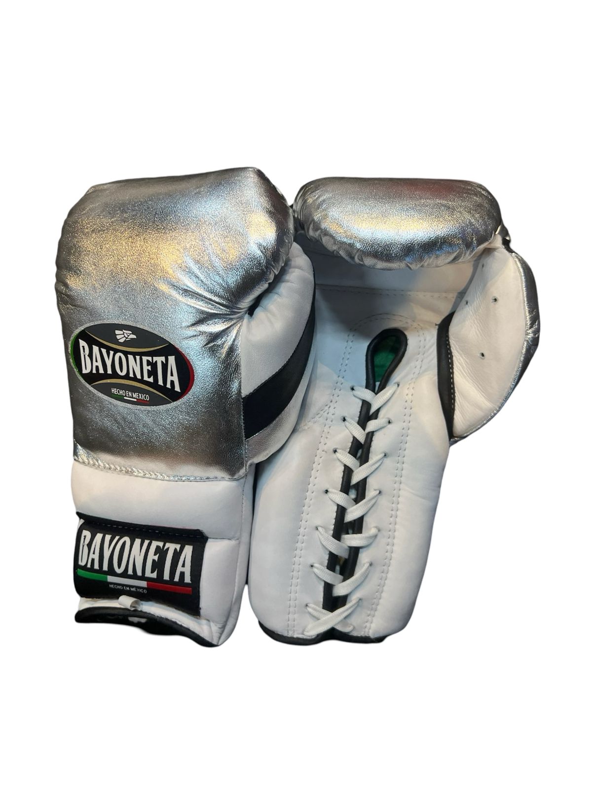 Polyurethane + Latex Training Gloves Silver/ White/ Black