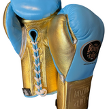 No Boxing No Life Guantes de Entrenamiento - Dorado Metálico/ Negro
