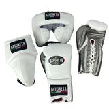 Full Sparring Set - White/ Metallic Onyx/ Silver