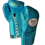 No Boxing No Life Guantes de Entrenamiento - Dorado Metálico/ Negro